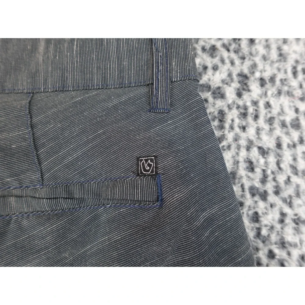 Burnside Mens Hybrid Board Shorts Size‎ 36 Grey Slub Texture Walk Shorts